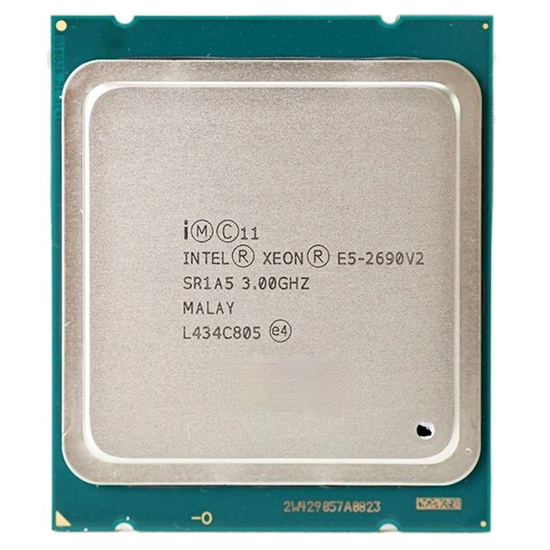 

Intel Xeon Processor E5 2690 V2 CPU 3.0G LGA2011 Ten Cores Server processor e5-2690 V2 E5-2690V2 formal edition