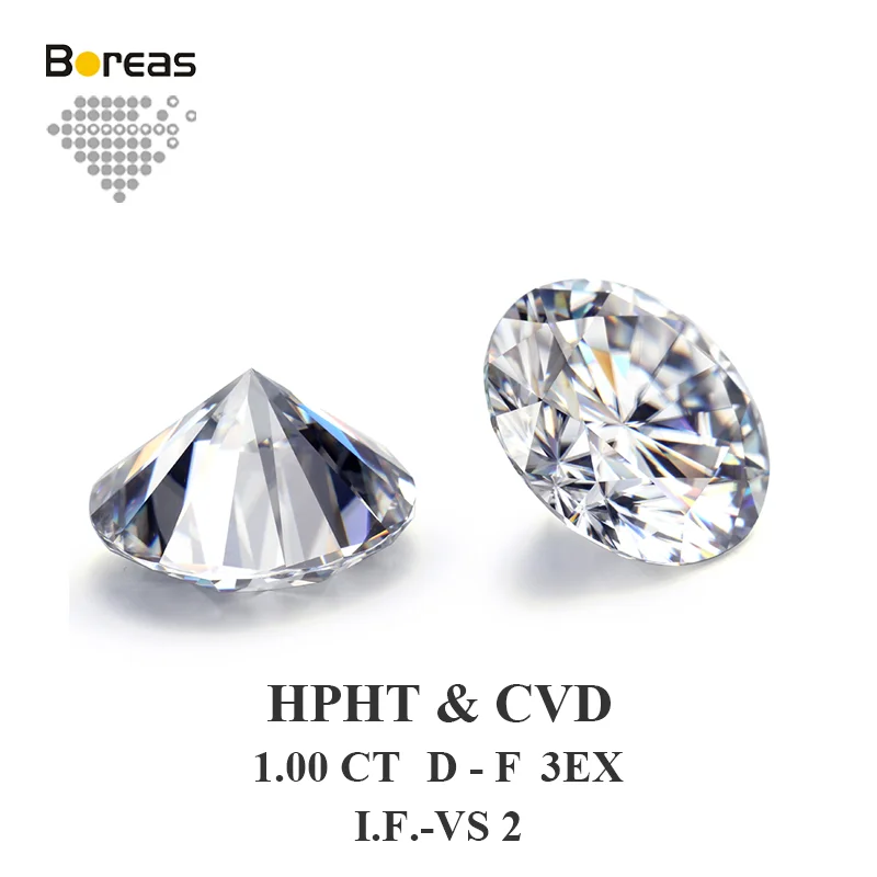 

High Quality Cheap 1 Carat Grown 0.5ct Loose Diamond Lab Diamonds With Manufacturer Price