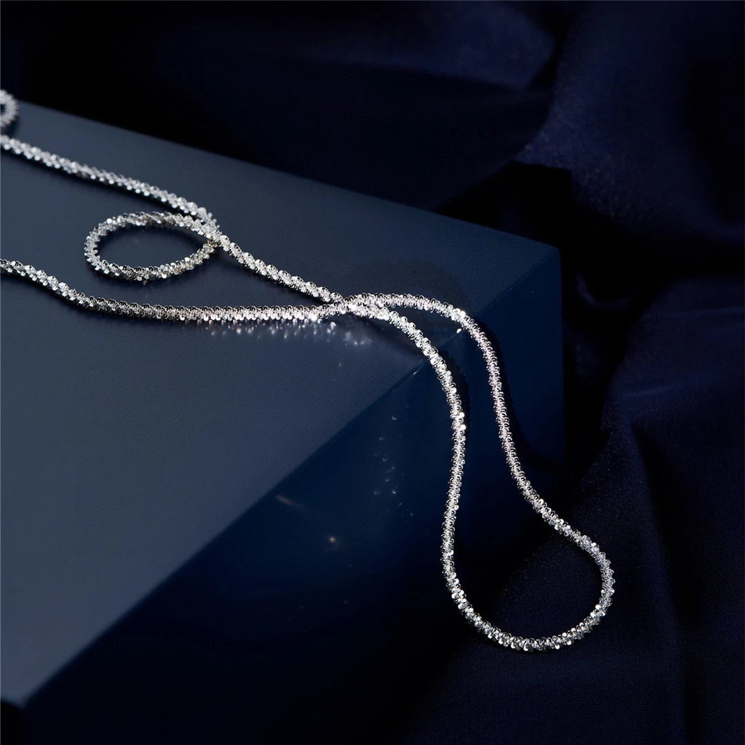 

Aimgal jewelry Milky Way Stars Necklace S925 Silver Gold Plated Necklace Female