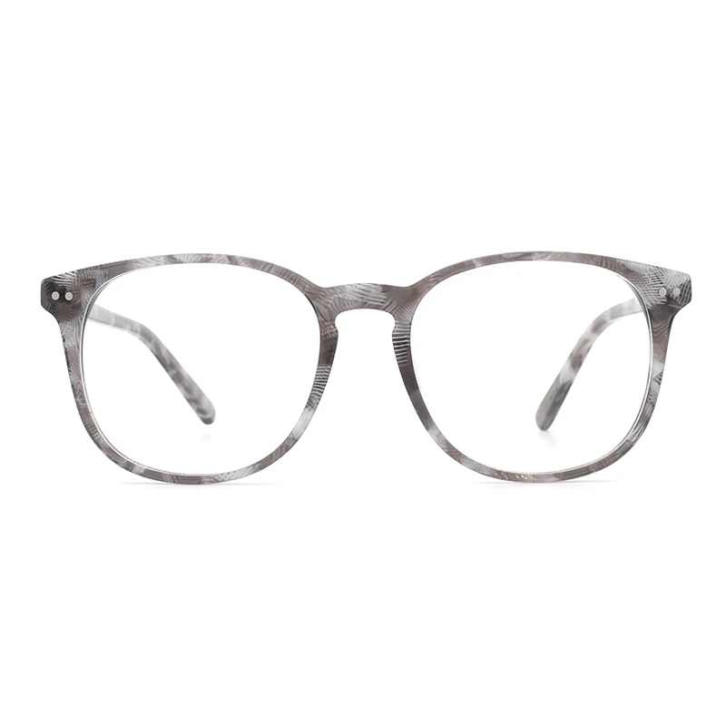 

New Design Square Classic Acetate Anti Blue Light Eyeglasses Frame, As shown