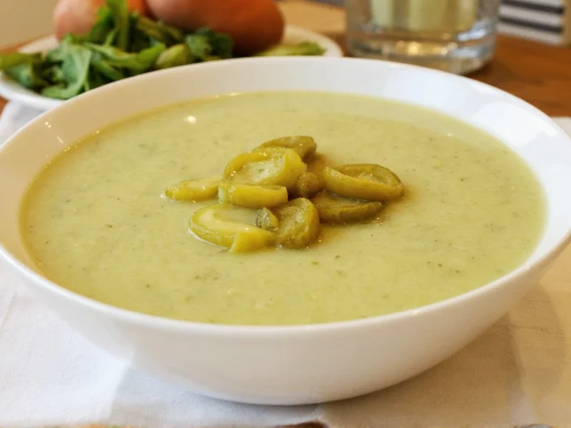 Authentic Dill Pickle Soup Recipe: Tangy & Comforting
