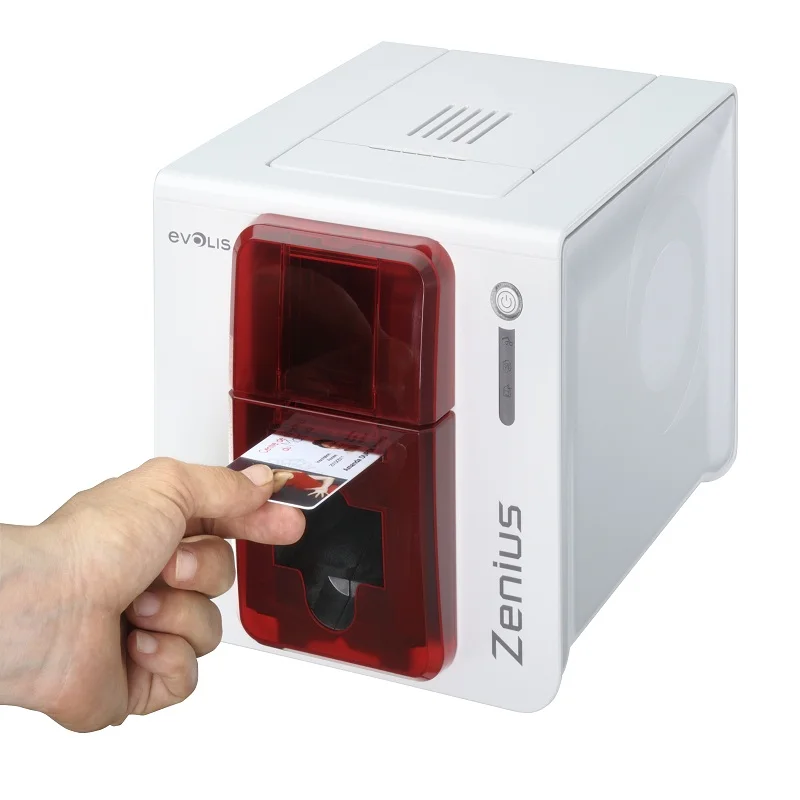 

Cheap Evolis Zenius Card Printer Side Printing Plastic/PVC ID Card Printer