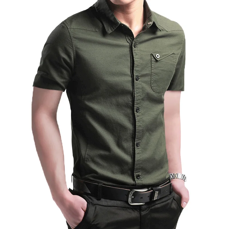 

sh10244a Good quality men t shirt 2019 summer model short sleeve shirts for men