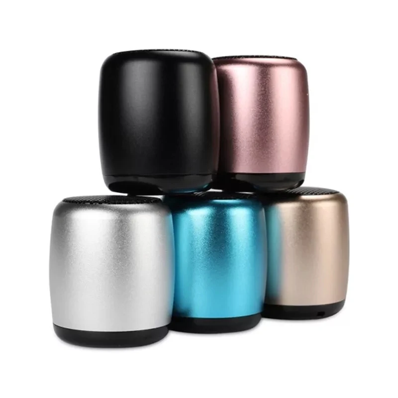 

TF Mini Usb Portable Speaker Round Iron Bluetooth Speaker