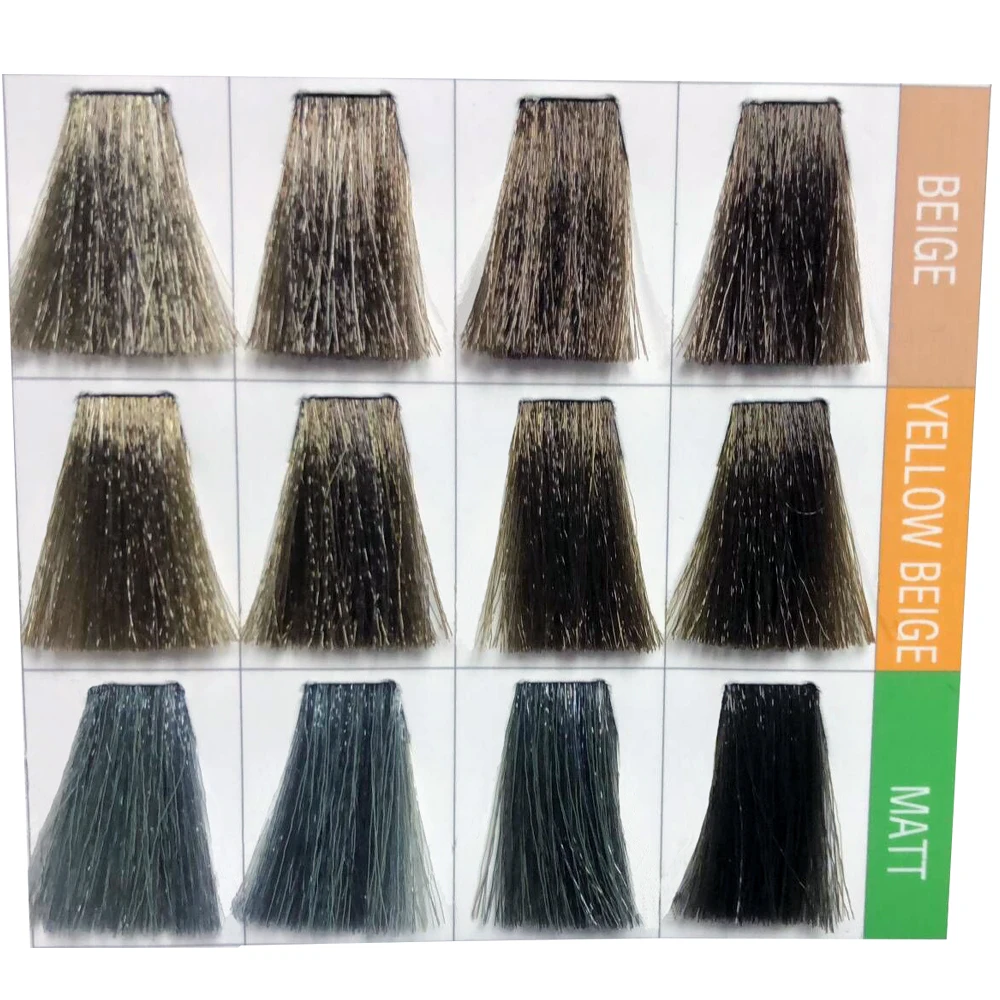 
OEM/ODM Multi-Colors Ion Hair Color Chart For Hair Dye 