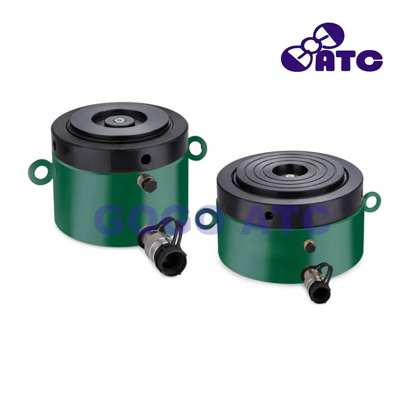 Most Compact Pancake Lock Nut Cylinders 60520 Ton Clp Series Hollow