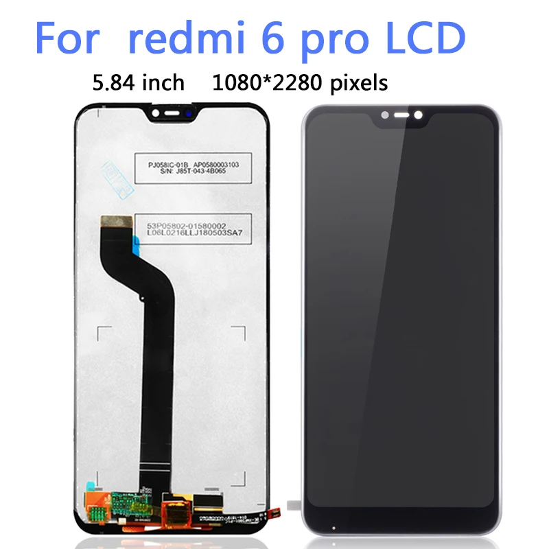 Xiaomi Redmi 6 Pro Lcd Display 