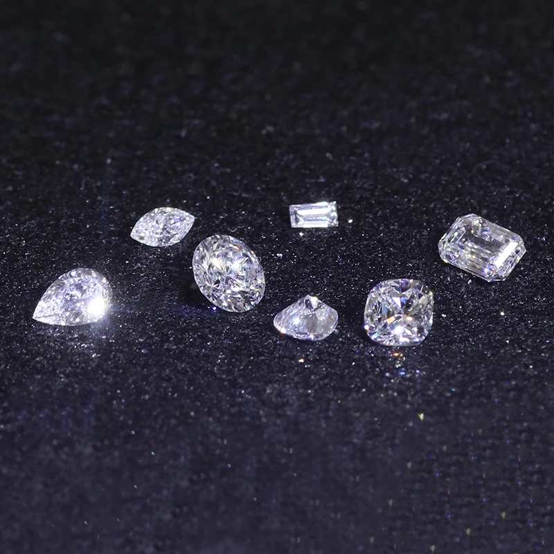 

Ready to ship Provence gem fancy cut diamond grown lab 1 carat H SI1 cvd hpht with GIA IGI certificate