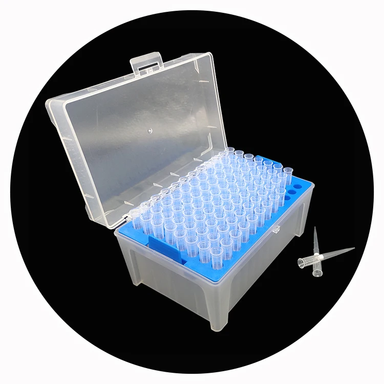 

filter pipettes tips 100ul sterile, Clear transparent