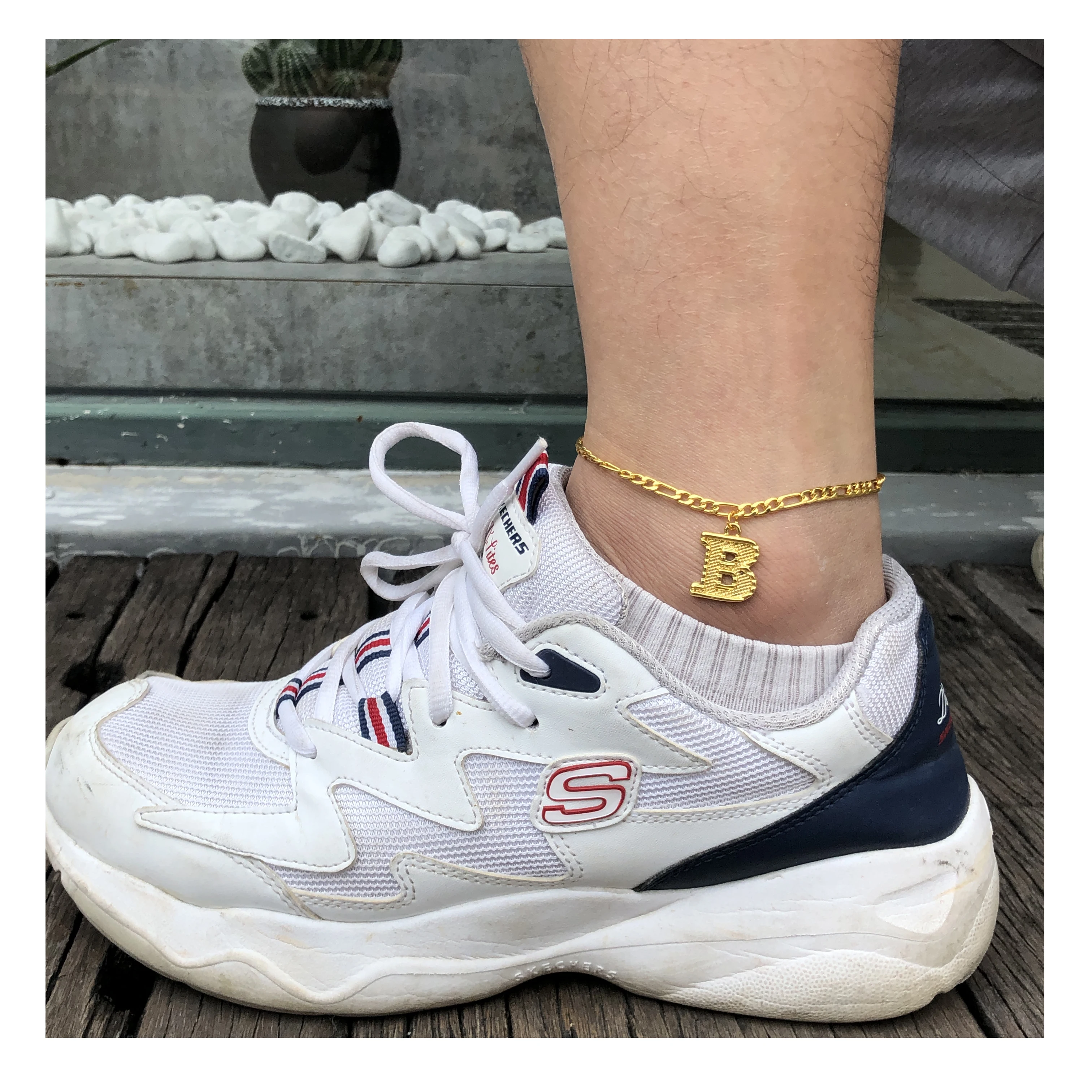 

Eico Gold Ankle Bracelet Vendor Letter A-Z Stainless Steel Ankle Bracelet Foot Jewelry