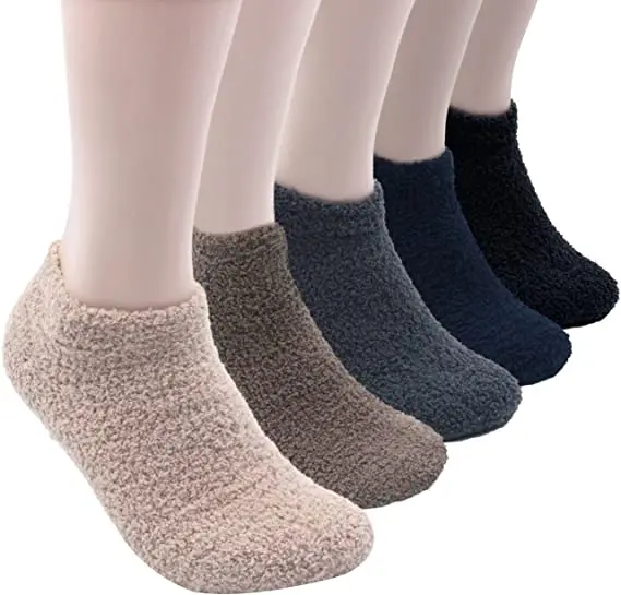 

XY-0147 Home Socks Unisex Ankle Fuzzy Grip Socks, Custom color