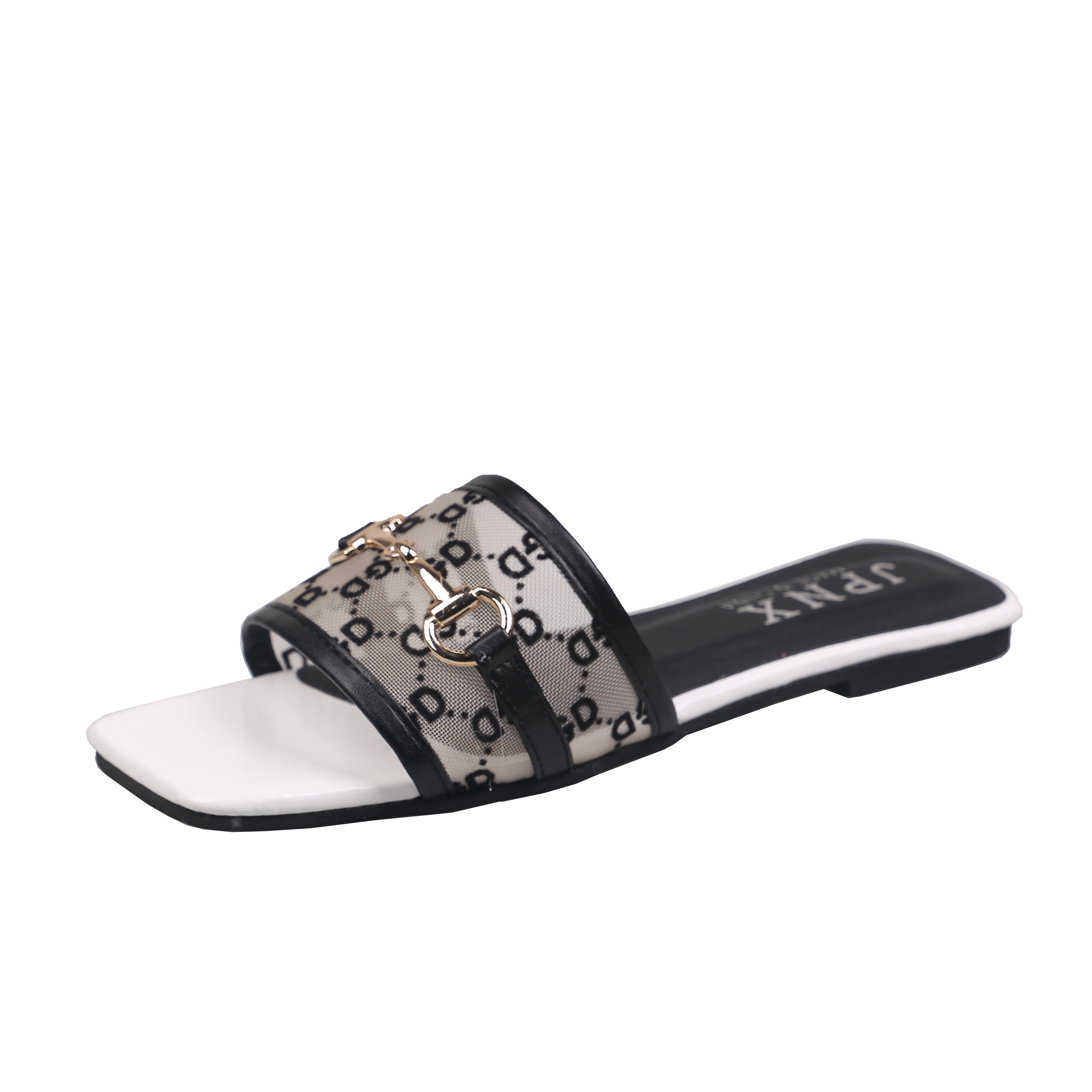 

New 2021 Summer Beach Shoes Garden SlippersWomen Designer Flip-Flops Anti-Slip Sandals, White black