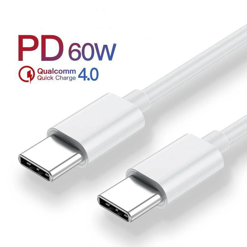 

5A USB Cable Type C Fast Charging Data Cable Type C To Type C Cable For Huawei Xiaomi