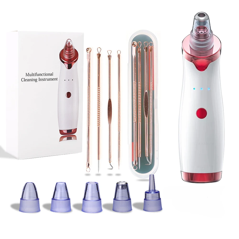 

New Products Skin Care Pore Cleaner Tool Electric Blackhead Remover Vacuum for Nose support blackhead remover vacuum