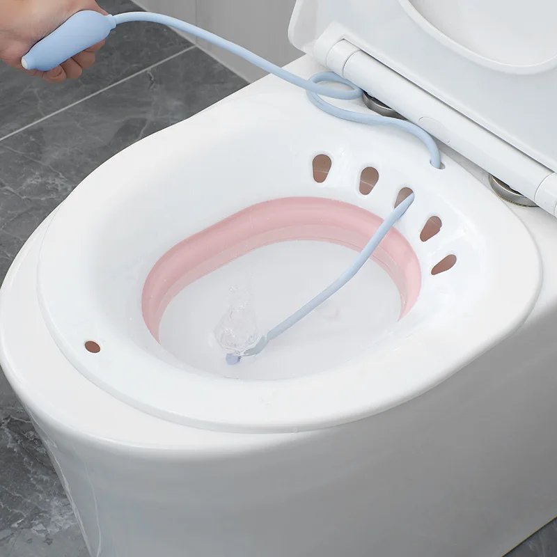 

Woman Bidets Portable Female Private Parts Pregnant Folding Women Wash The Butt Basin Wash Potty For Maternal Child Adult Toilet, Picture