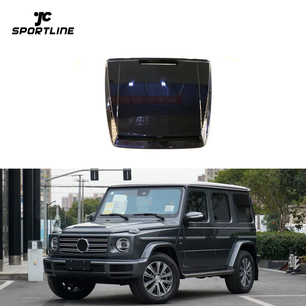 

Prepreg Dry Carbon W464 G63 Engine Hood for Mercedes Benz G500 G550 G63 AMG 2019-2021