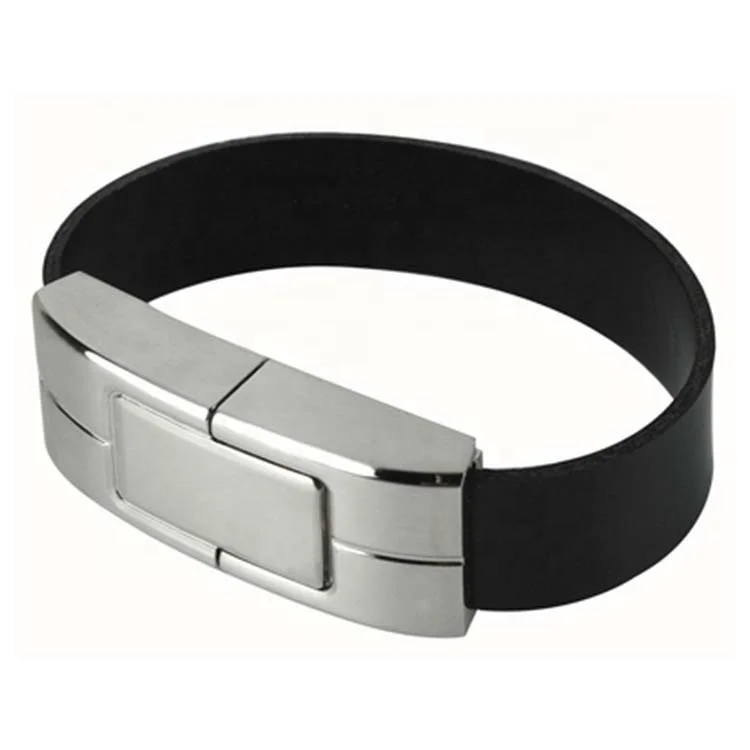Hot selling leather wristband Usb Flash Drive stick bracelets u disk pendrive - ANKUX.COM