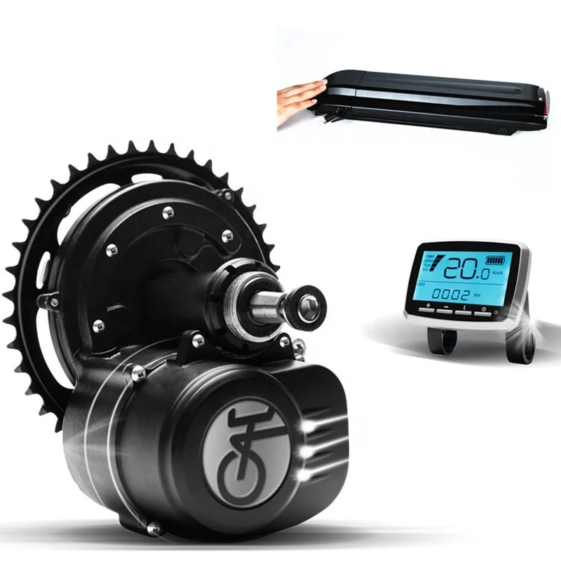 

Free shipping!!!NBpower 36V 250W 350W VLCD5 display mid drive motor electric bicycle conversion kit, Black