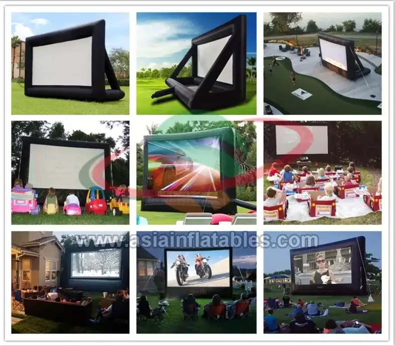 Inflatable Projection Rear Movie Screen