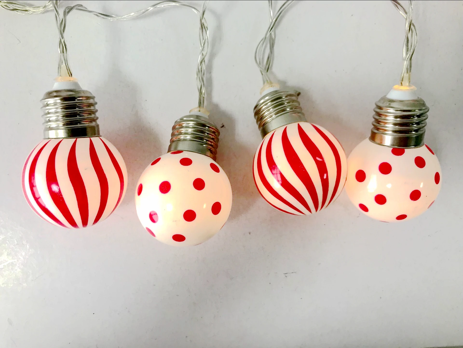 wedding party led lights battery starry fairy pink heart ball