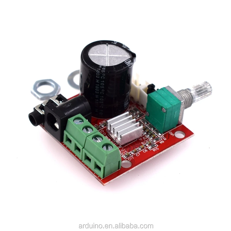 HW-210 PAM8610 active speaker power amp amplifier module amplifier ...