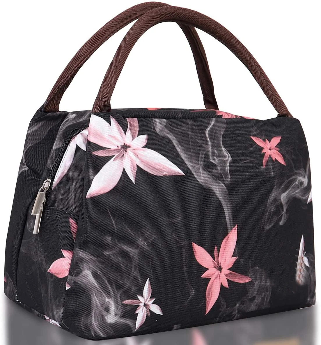 

Cooler Backpack Soft Sided Collapsible Lunch Bag Insulated Lunch Bag Women Ladies Lunch Bag, Gray, black etc or customized colors