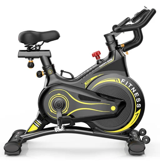 

Hot Sell Slimming Equipment Bike Gym Fitness Machine Spinning Bike Workout Equipment, Black&yellow