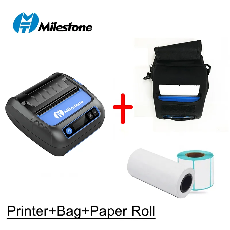 

Milestone Industrial Grade MHT-P80F P29L portable Android iOS computer thermal printer 80 mm receipt label printer Blue tooth