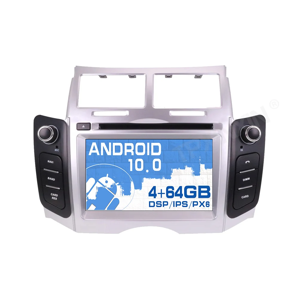 

2din Android 8.0 7.1 Car Stereo Radio GPS Headunit For Toyota Yaris 2005 2006 2007 2008 2009 2010 2011 Car DVD Player Multimedia
