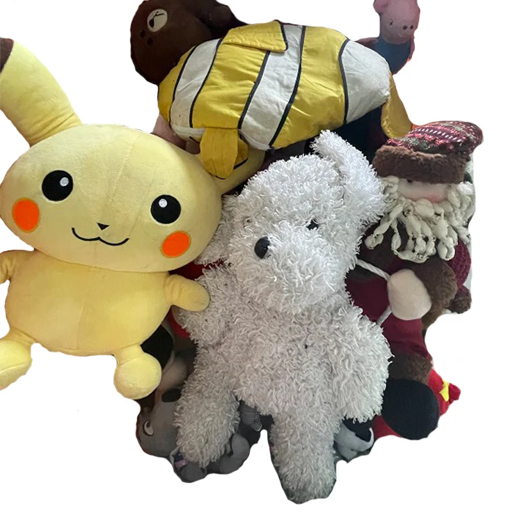 

Wholesale Baby Used Doll Used Clothing Bale of kid soft stuff Toys