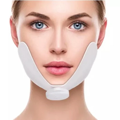 

Women Facial Lifting Device Muscle Stimulator V Shape Electric Face Massager ABS Gel Pads Wireless Muscle Stimulation