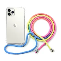 

Neck Strap Key Chain Mobile Phone Case Necklace Lanyard Phone Case With Long Rope/Cord For iPhone 6 7 8 s plus x xs xr 11 Promax