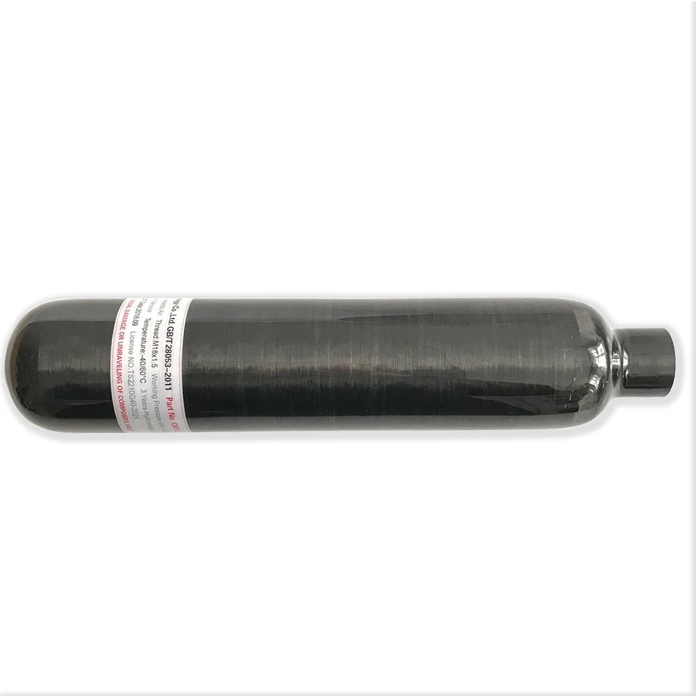 

0.5L composite carbon fiber airgun pcp 4500psi compressed air paintball tank on sale, Black