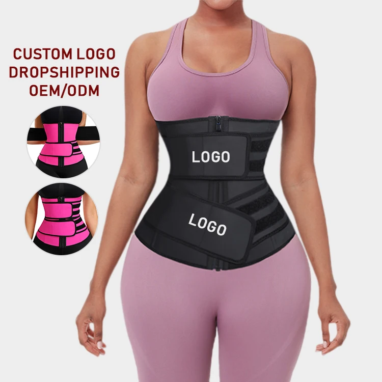 

Top Selling Waist Trimmer Belt Adjustable Weight Loss Workout Custom Latex Waist Trainer Belts Back Support Belt