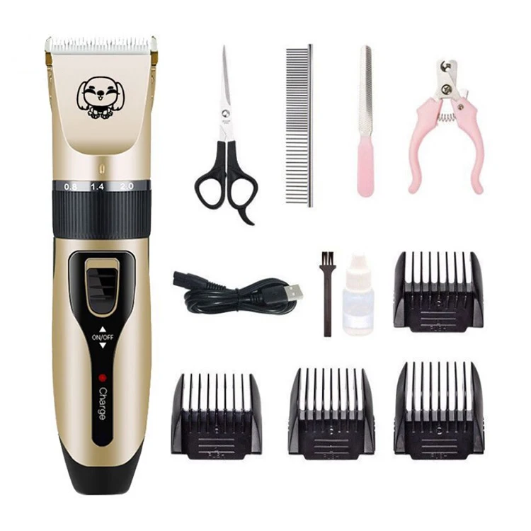 

Dog Grooming Clippers, Professional Pet Grooming Kit Rechargeable Dog Hair Trimmer DOG SHAVER, As pictures show