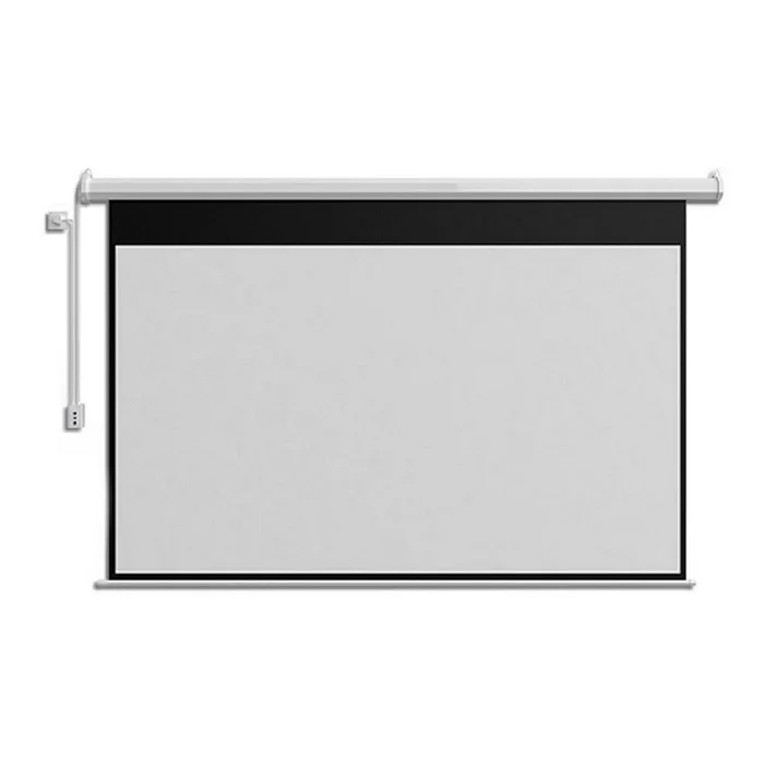

New Listing High Quality Electric White 84 Inch Home Theatre In Ceiling Projector Screen