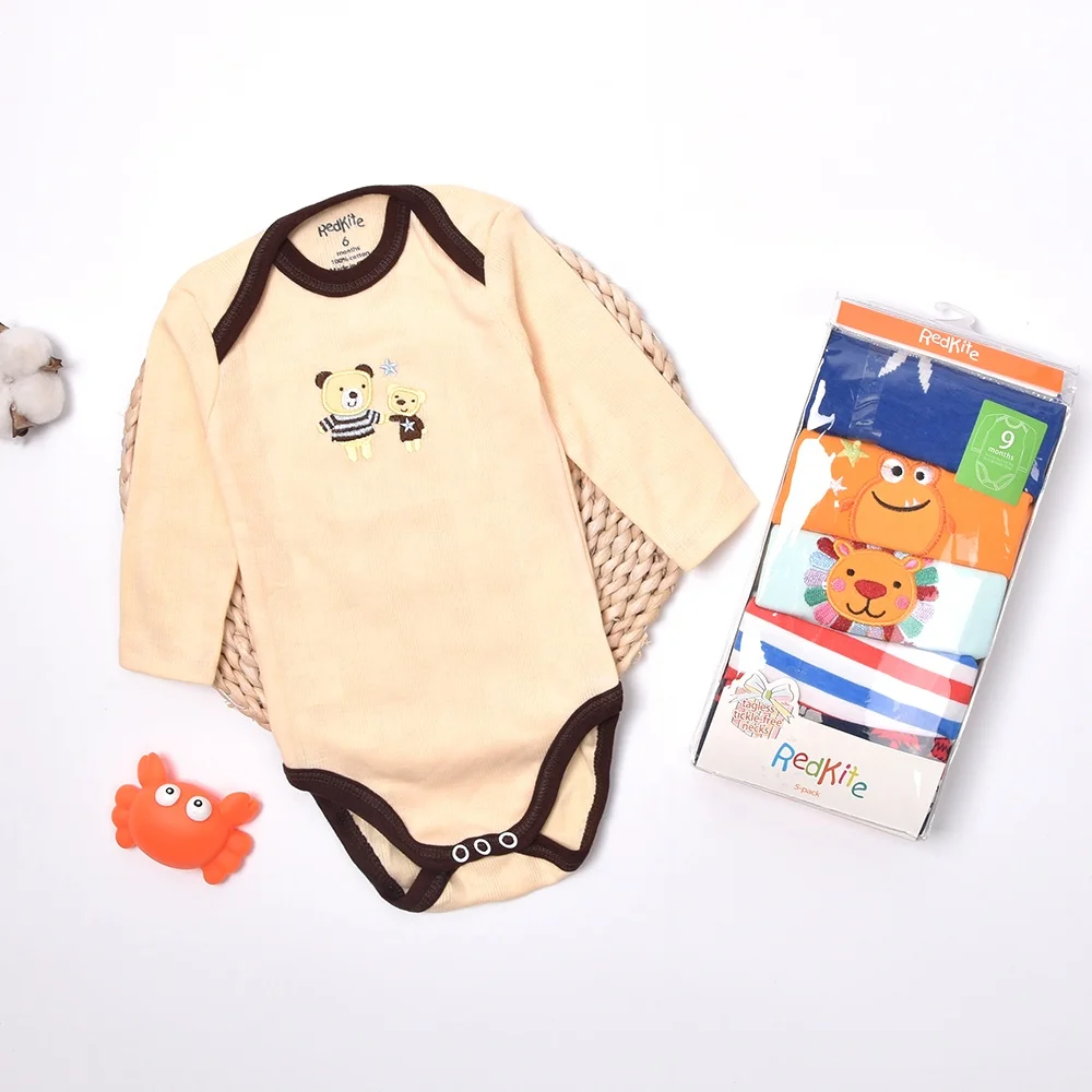 

Korea Newborn Infant Long Sleeve baby bodysuit 100% Cotton Comfortable Thick Baby Rompers Clothing, As picture shown