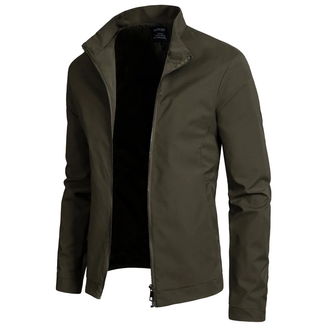 

Men's Clothing Fashion Outdoor Sport Coat Casual Stand CollarJackets Cardigan Dust Coat Windshield Warm Jacket