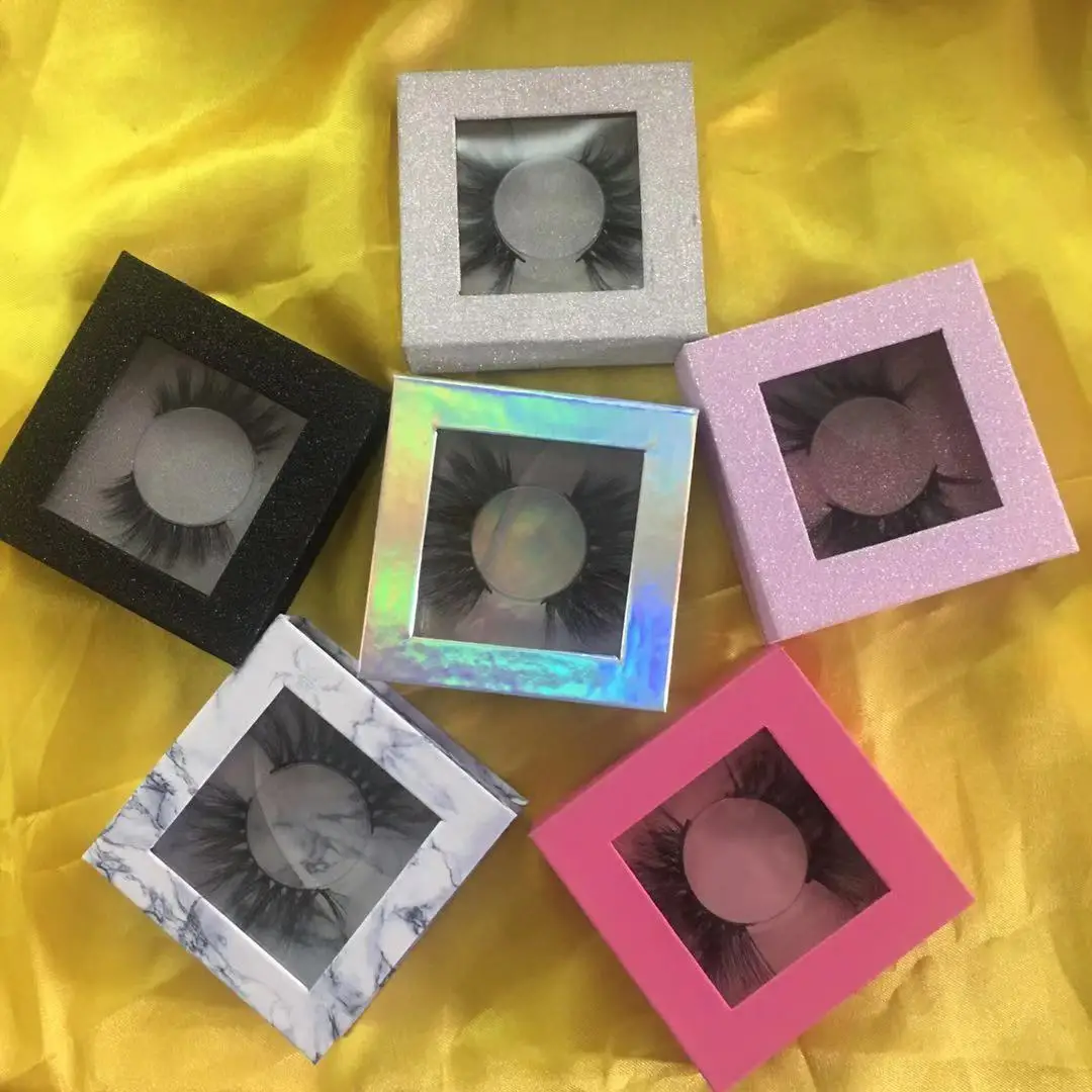 2022 New Arrive Mink Color 25mm Eyelash Extension Wholesale Lash Washer