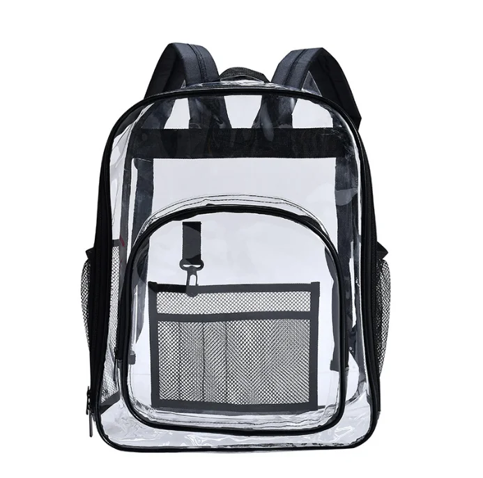 

New 2021 wholesale custom kids school bags backpack Waterproof transparent girls bookbags Casual school bags kids backpack, Customized color