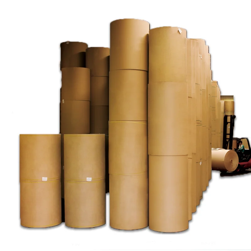 Professional Factory Material Big 80gsm Brown Kraft Paper Rolls Buy Kraft Paper,Carton