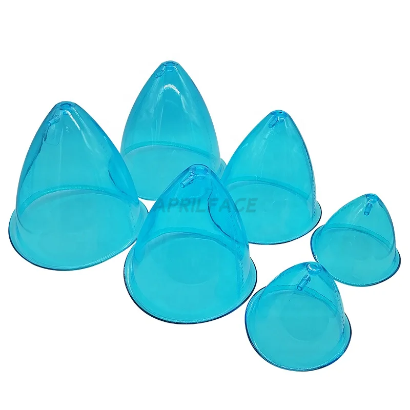 

2021 Newest blue full cups 32 cups breast enhancer Personal breast enhancement vacuum therapy breast nipple enhancer