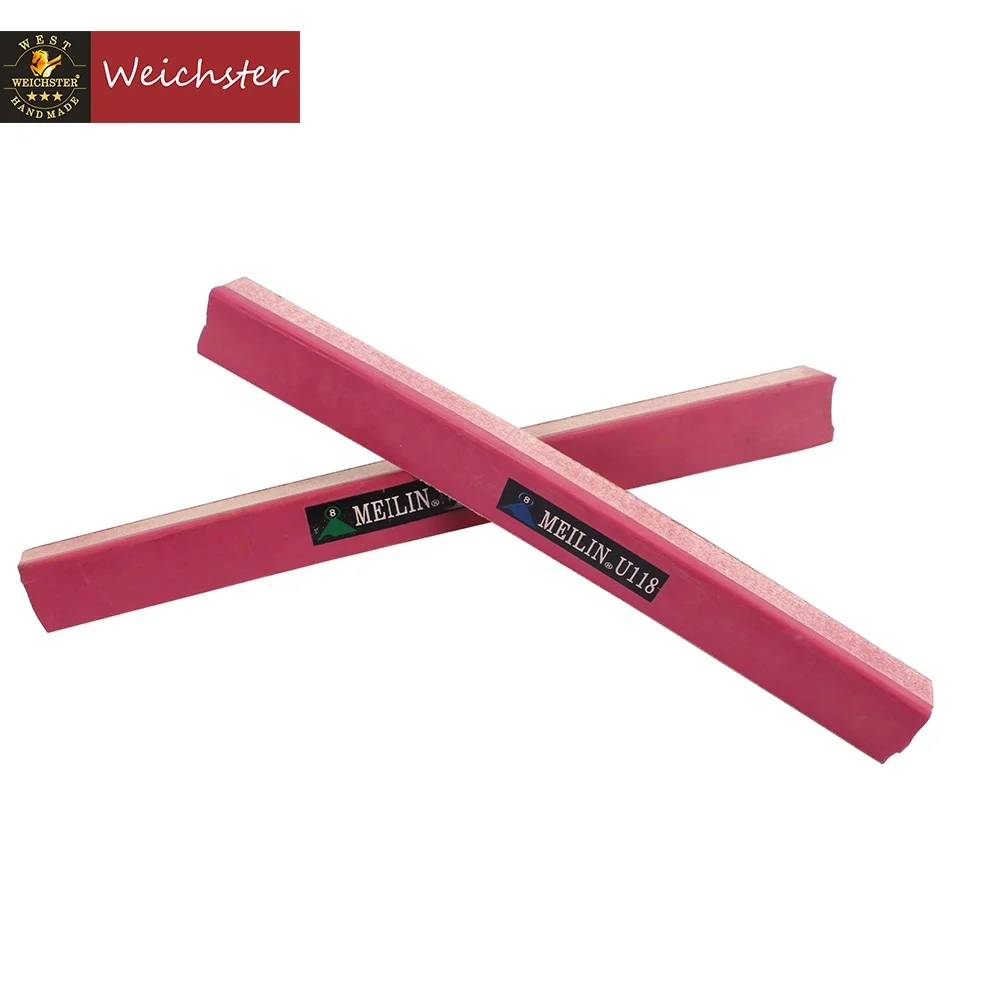 

Weichster Set of 6 Russian Billiard Table U118 Rubber Cushions Bumpers in 72" A Grade