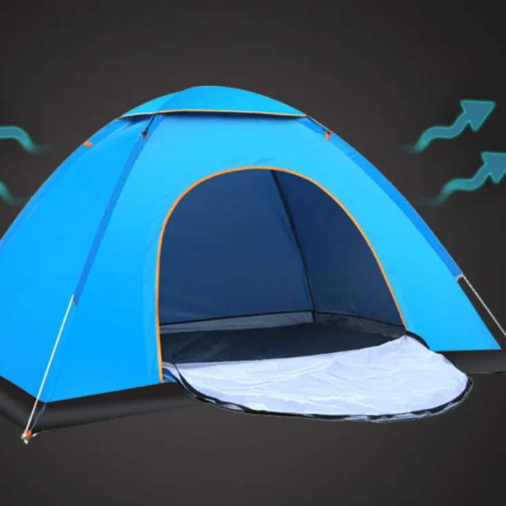 

New Product Pop up Portable Backpacking Tent 3 Seconds Instant Tent Lightweight Automatic, Blue , green , light green , orange green