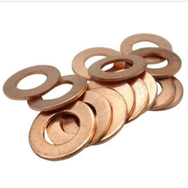 Metric Solid Copper Sealing Washer Din 7603a Copper Washer Buy Metric