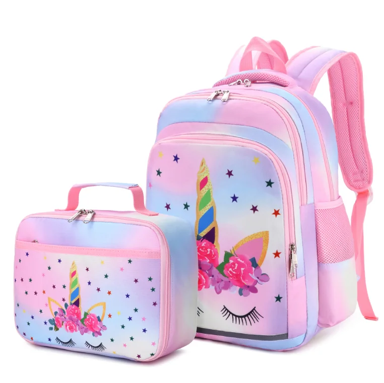 

2PCS new durable wholesale cheap waterproof children's school bag