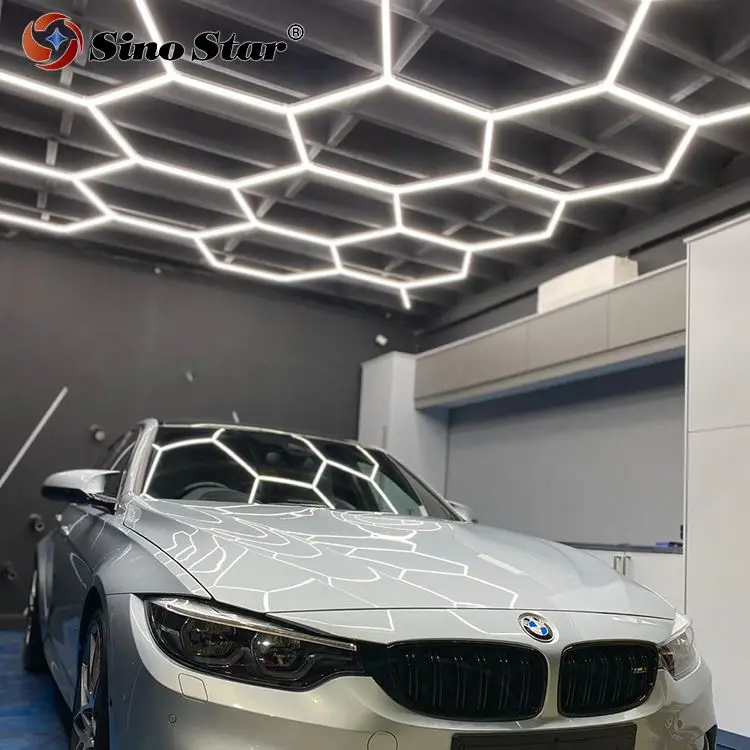 

New Arrival DIY self service auto wash shop export to South Korea hex led light