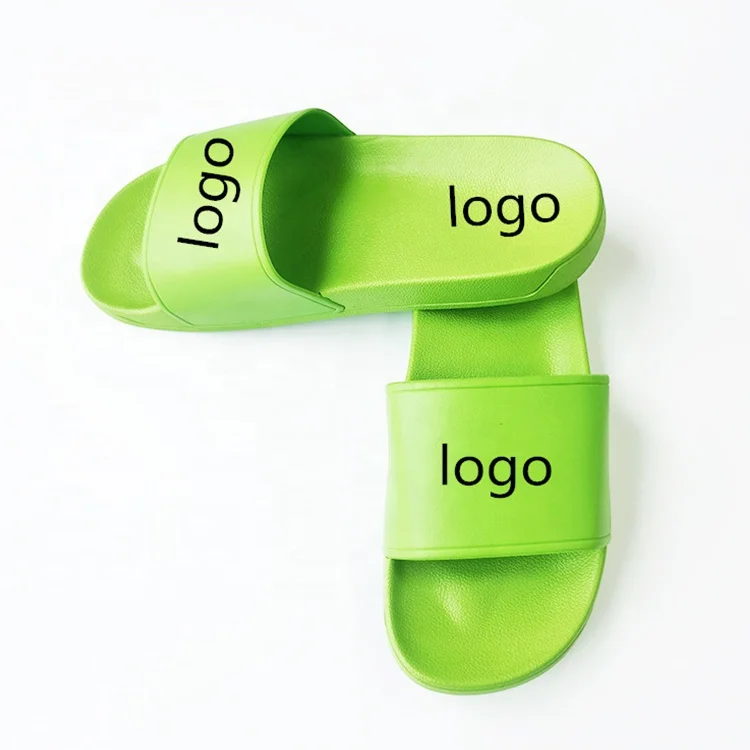 2025 Summer Outdoor Beach Blank Slippers Men Comfortable Plain Indoor Bathroom Sandals Slides