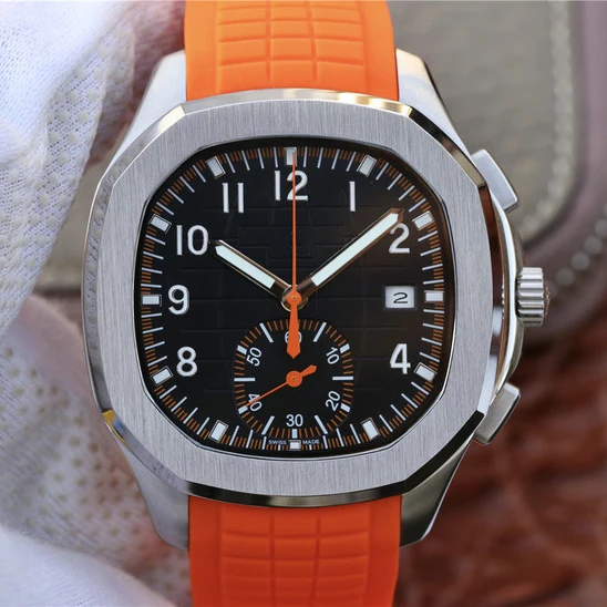 

PAKET chronograph Luminous scale CH28-520C movement Mechanical men's sport watch