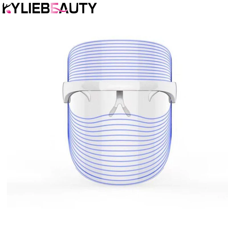 

PDT Photon Light Facial Skin Beauty Therapy 3 Colors LED Face Mask Beauty Device rechargeable color light rejuvenating